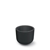 Květináč MILLY s vkladem 46,9 cm - barva: uhelná