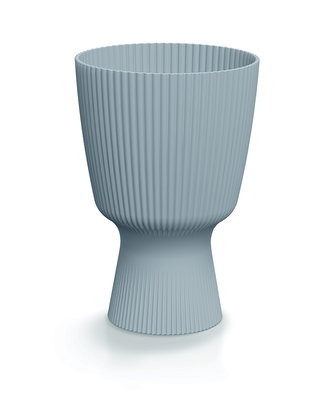Květináč MILLY ROUND 18,8 cm - barva: světlá šedá