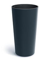 Květináč LAMIA SLIM 30 cm - barva: antracit