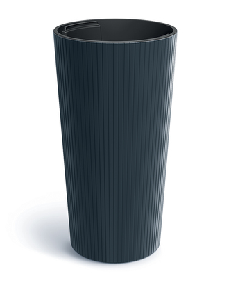 Květináč LAMIA SLIM 30 cm - barva: antracit