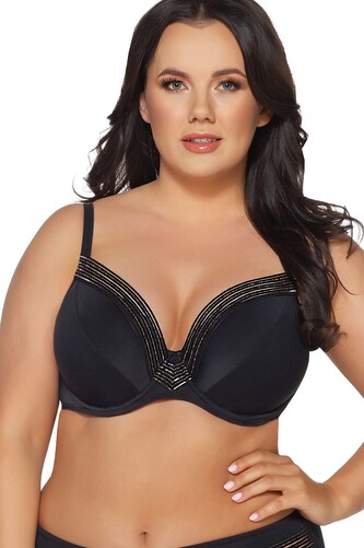 Biustonosz kąpielowy soft Ava SK 209 black 85D