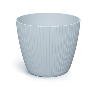 Květináč LAMIA 34 cm - barva: světlá šedá