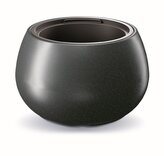 Květináč HEOS ECO WOOD s vkladem 37 cm - barva: antracit ECO