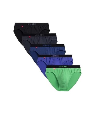 Slipy Atlantic 5SMP-004/24 A'5 M-2XL czarny-fioletowy-niebieski M