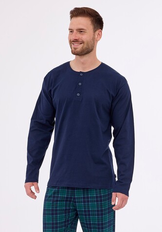 Piżama Cornette 458/266 Owen dł/r S-2XL męska granatowy M