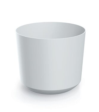 Květináč TUBO 17,8 cm - barva: bílá
