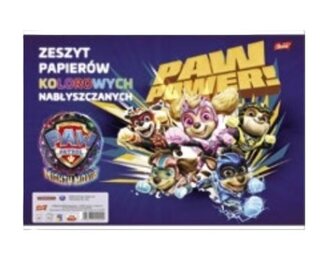 Zeszyt papierów kolorowych nabłyszczanych A4/10K