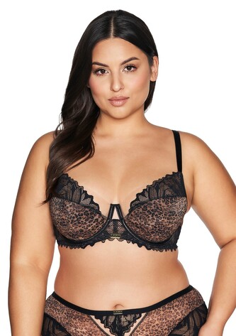 Biustonosz semi soft Ava 2132 Black Panther black panther 70D