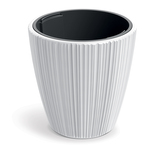 Květináč ORO 29,9 cm - barva: bílá