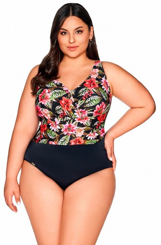 Strój kąpielowy full cup Ava SKJ 60 Floral floral 70J