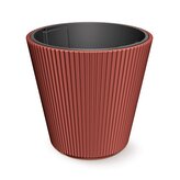 Květináč MILLY s vkladem 46,7 cm - barva: měděná