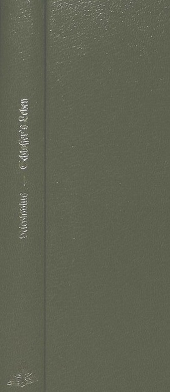 Johann Georg Schlosser's Leben und literarisches Wirken: Nachdruck der Ausgabe Bonn, 1844.