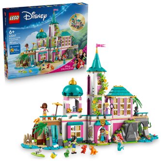 LEGO® │ Disney 43267 Hrad princezen a královští domácí mazlíčci