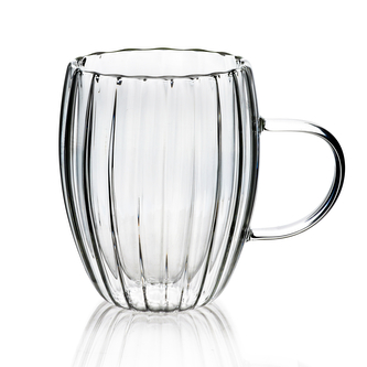 PETER Kubek ze szkła borokrzemowego 300ml PETER Kubek ze szkła borokrzemowego 300ml