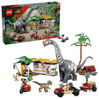 LEGO® Jurassic World 76973 Mise na sledování raptora a titanosaura