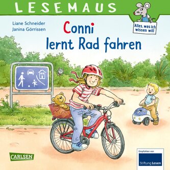 LESEMAUS 39: Conni lernt Rad fahren