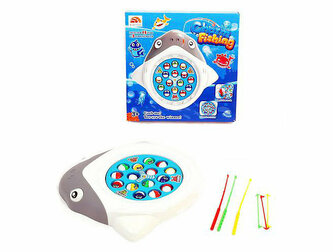 Gra zręcznościowa wędkowanie Rekin na baterie