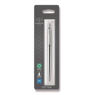 Pero kuličkové PARKER Jotter Stainless Steel CT - blistr