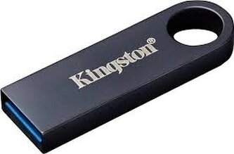 Kingston flash disk 64GB 220MB/s Metal USB 3.2 Gen 1 DataTraveler SE9 G3 - dark nickel
