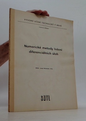 Numerické metody řešení diferenciálních úlo