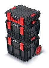 Set kufrů na nářadí C BLOCK PRO SET 45x38x80 cm - barva: černá