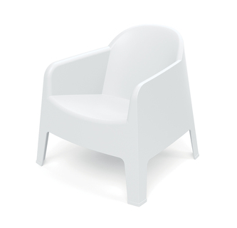 Křeslo MILANE 745x730x735 - barva: bílá