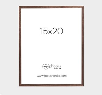 Focus Soul Walnut veneer 15X20