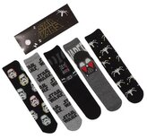 Pánské ponožky Star Wars|Hvězdné války: Dark side set 5 párů (36-39 EU)