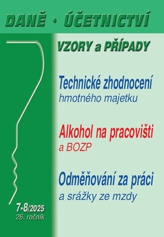 Daně, účetnictví, vzory a případy