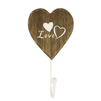 Věšák srdce D1577-17