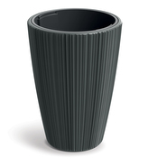 Květináč ORO 39 cm - barva: tmavě šedá