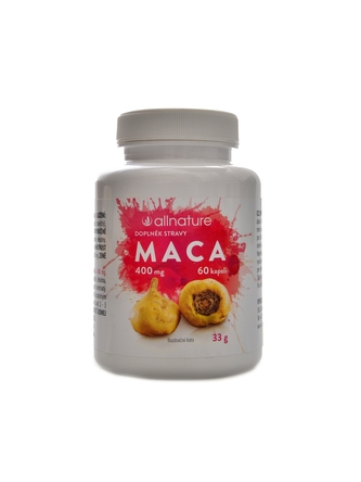 Allnature - Maca 400mg 60 kapslí