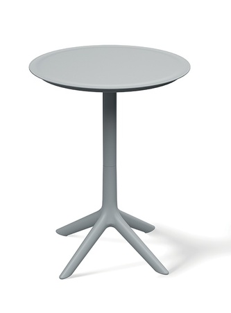 Výsoký kulatý stůl RIMO 570x570x745 - barva: šedá