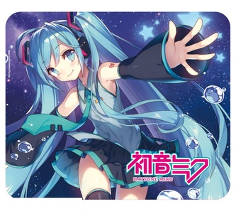 Podložka pod myš Hatsune Miku: Miku (23,5 x 19,5 x 0,3 cm)