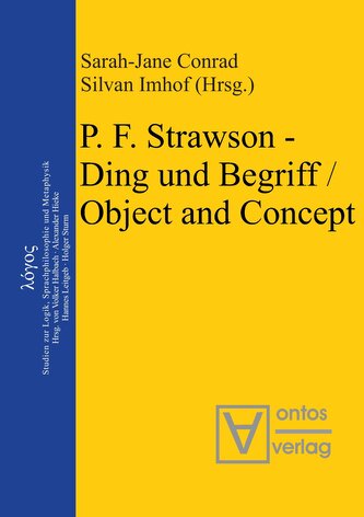 P. F. Strawson - Ding und Begriff / Object and Concept
