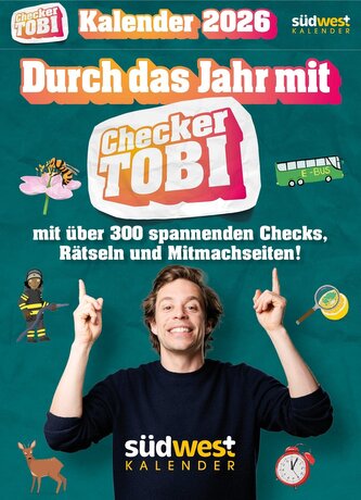 Checker Tobi 2026: Tagesabreißkalender mit über 300 spannenden Checks zum Aufstellen oder Aufhängen