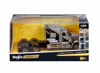 MAISTO 12389-46 Ciężarówka International LoneStar szara 1:64