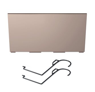 Truhlík URBI CASE W s vkladem a háky 39,5 cm - barva: mocca Truhlík URBI CASE W s vkladem a háky 39,5 cm - barva: mocca