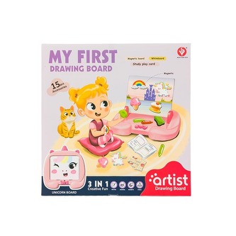 Tablica magnetyczna z akcesoriami 3w1 Magiczna kraina 399151