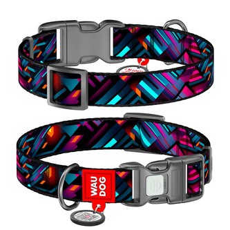 WAUDOG obojek nylon Laser Game QR (M/28-40cm/2cm) WAUDOG obojek nylon Laser Game QR (M/28-40cm/2cm)