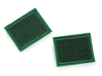 Nažehlovací záplaty pro opravy dírek i zdobení 30x40 mm - 10 ks - 20 zelená tmavá