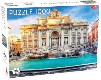 Puzzle 1000 Fontanna di Trevi - Rzym