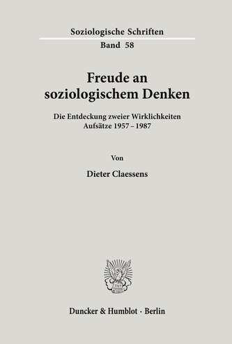 Freude an soziologischem Denken.