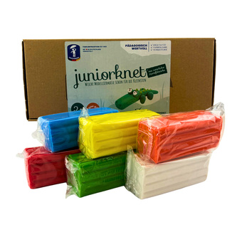 FEUCHTMANN JK Měkká netvrdnoucí modelína Basic, 6 ks po 150 g