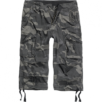 Tříčtvrteční kalhoty Brandit Urban Legend, darkcamo, 3XL