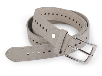 Dámský / dívčí pásek šíře 2,8 cm - 1 ks - 6 šedá světlá