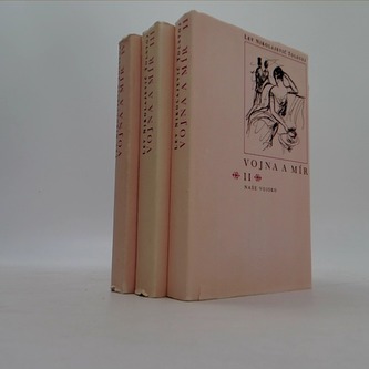 Vojna a mír komplet II.-IV. díl