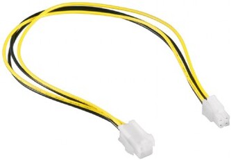 GEMBIRD Kabel CABLEXPERT prodloužení ATX 4-pin, 30cm