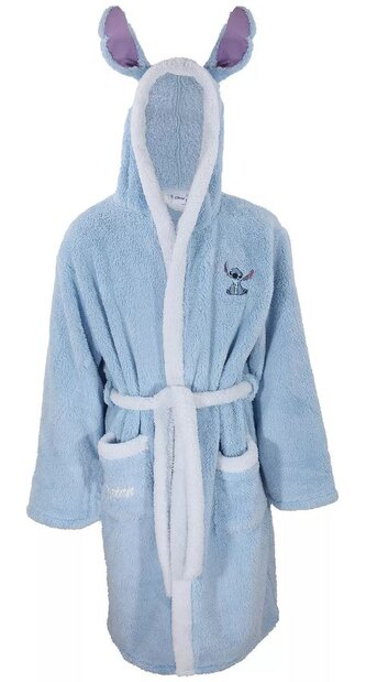 Unisex župan Disney|Lilo & Stitch: Stitch (L/XL) modrý fleece