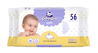 Panda Soft - čistící ubrousky - á 56 ks